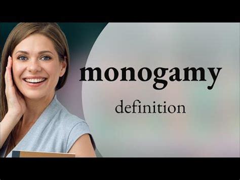 monogamist ne demek